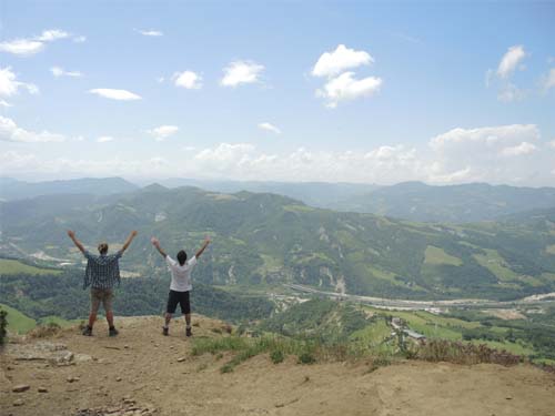 Panorama dal Monte Adone